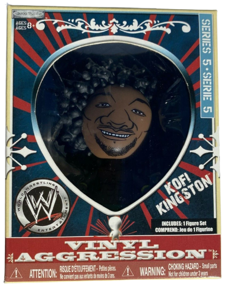 WWE Jakks Pacific Vinyl Aggression 5 Kofi Kingston Action & Toy Figures PWcatalog