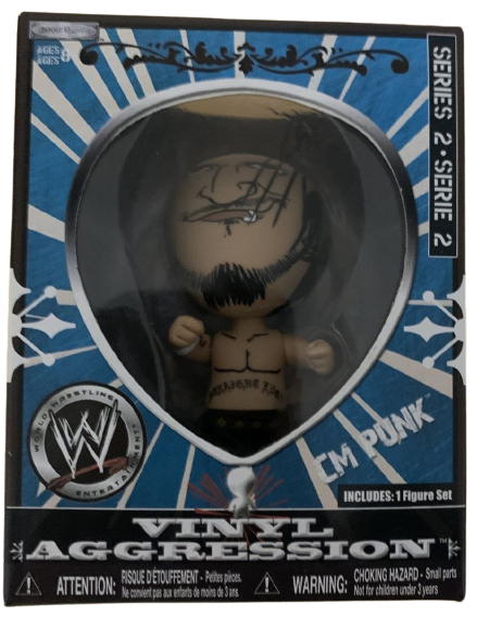 WWE Jakks Pacific Vinyl Aggression 2 CM Punk