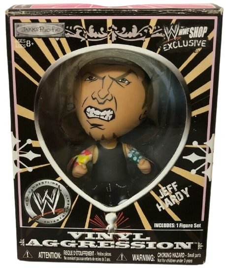 WWE Jakks Pacific Vinyl Aggression Jeff Hardy [Exclusive] Action & Toy Figures PWcatalog