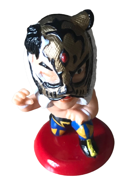 CharaPro Mini Big Heads/Pro-Kaku Heroes 7 Tiger Mask [In Fighting Pose] Action & Toy Figures PWcatalog