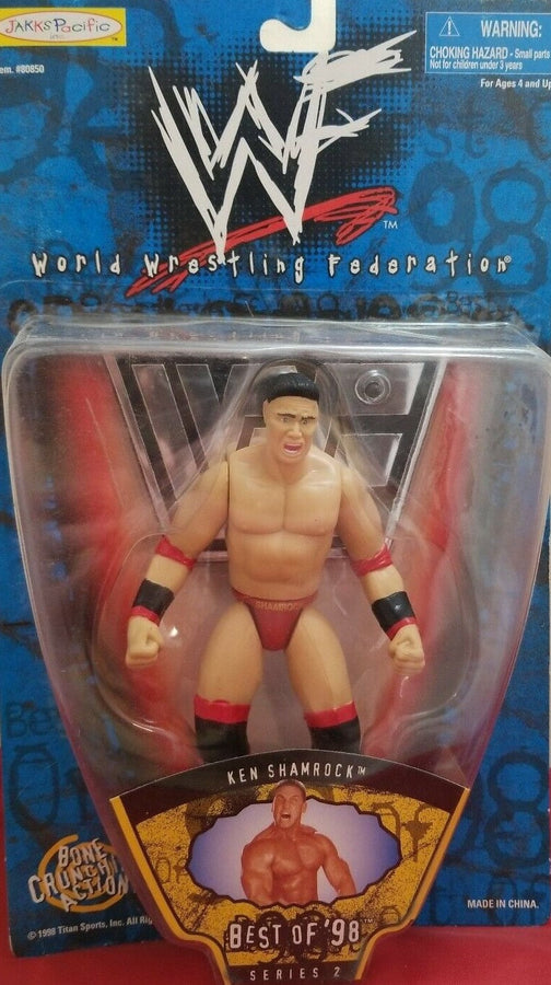 1998 WWF Jakks Pacific Best of 1998 Series 2 Ken Shamrock [Exclusive] Action & Toy Figures PWcatalog