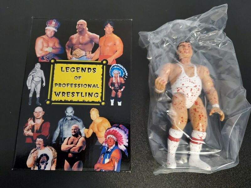 FTC Legends of Professional Wrestling [Original] 20 Wahoo McDaniel [With Blood] Action & Toy Figures PWcatalog