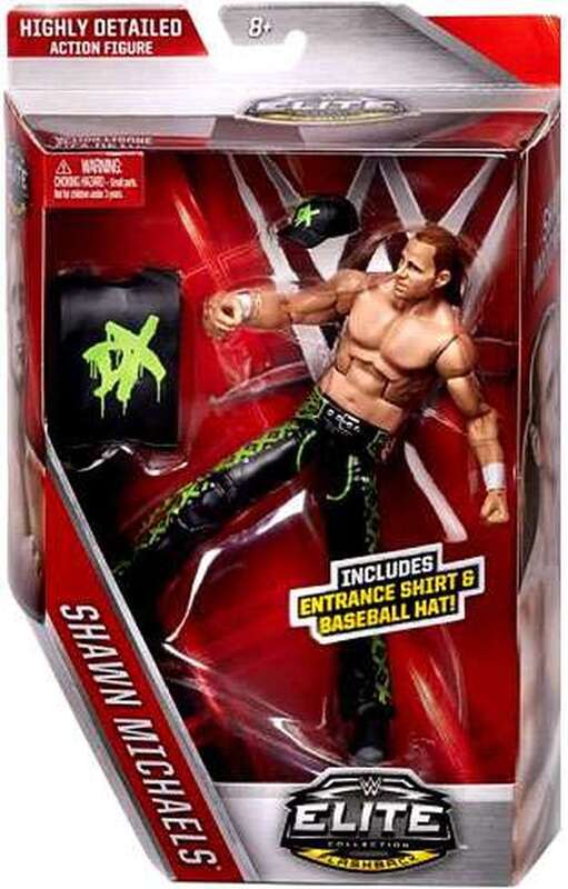 WWE Mattel Shawn Michaels [Exclusive] Action & Toy Figures PWcatalog