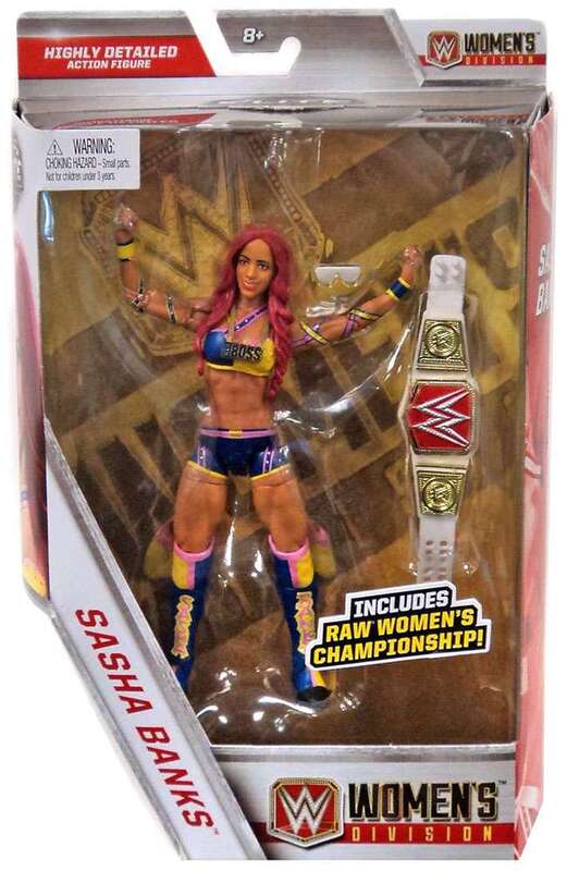 WWE Mattel Women's Division Sasha Banks [Exclusive] Action & Toy Figures PWcatalog