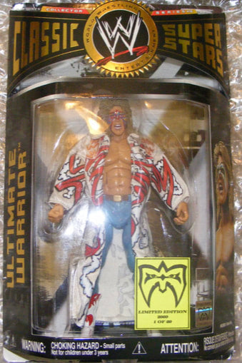 WWE Jakks Pacific Classic Superstars Ultimate Warrior [oWn Edition, Exclusive] Action & Toy Figures PWcatalog