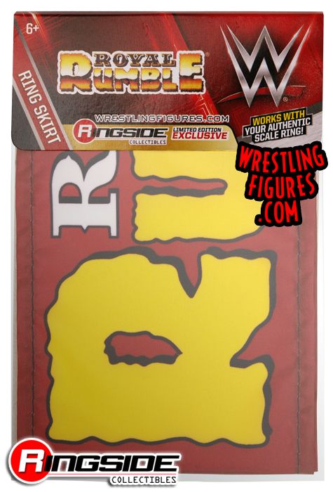 WWE Wicked Cool Toys Authentic Scale Accessory Sets: Royal Rumble Ring Skirt [Exclusive] Action & Toy Figures PWcatalog