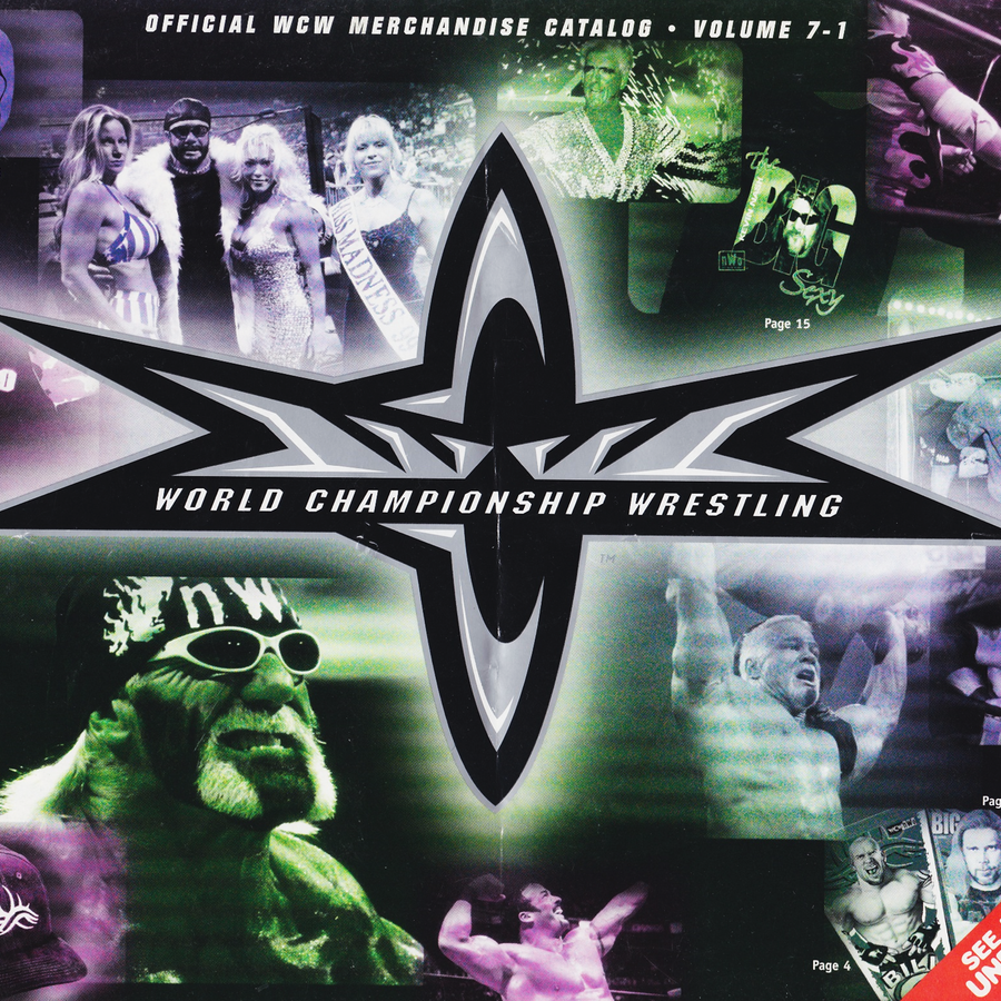 WCW Catalog 1999 Magazine PWcatalog