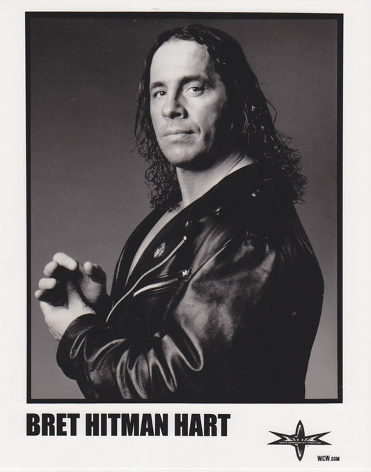 WCW Bret Hitman Hart licensed 