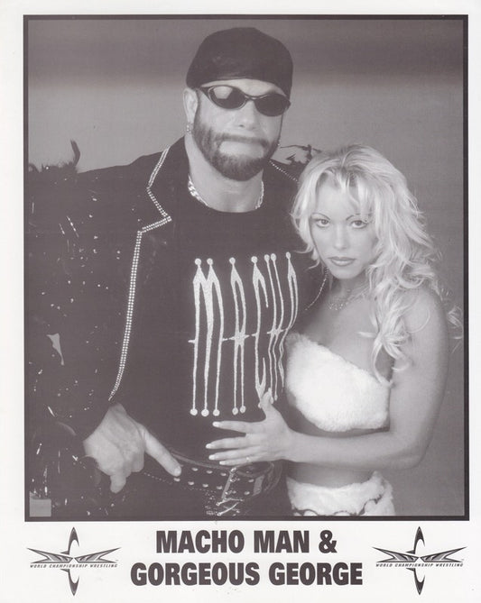 WCW Macho Man & Gorgeous George licensed 
