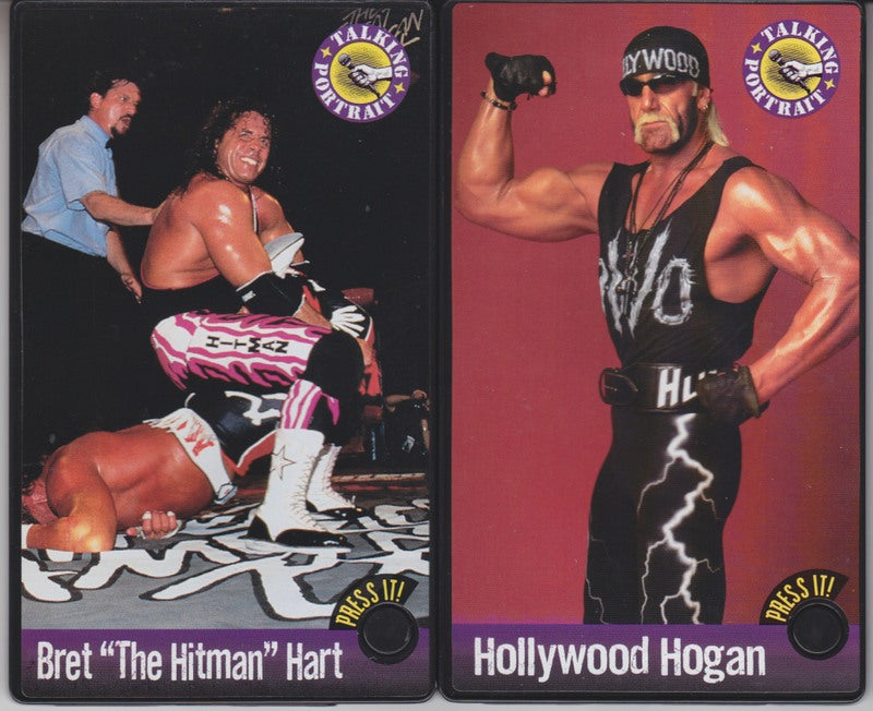 1998 WCW Prime Time Talking Portrait card set (6) nm approx 2017 value:$10 PW Catalog