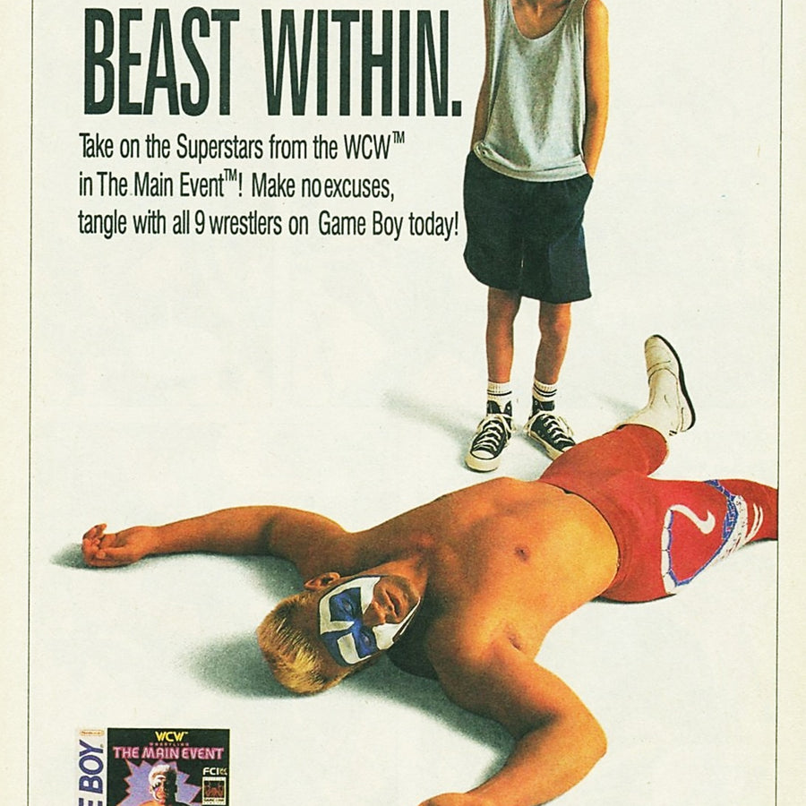wcw main event gameboy ad PWcatalog