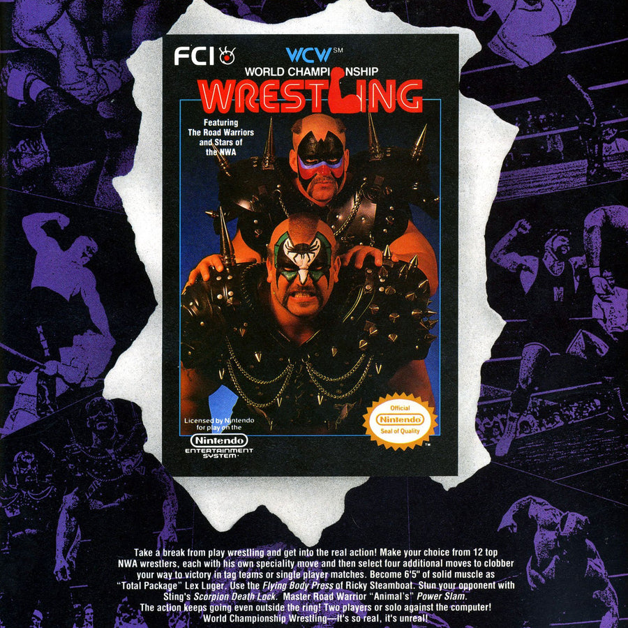 wcw nintendo ad PWcatalog