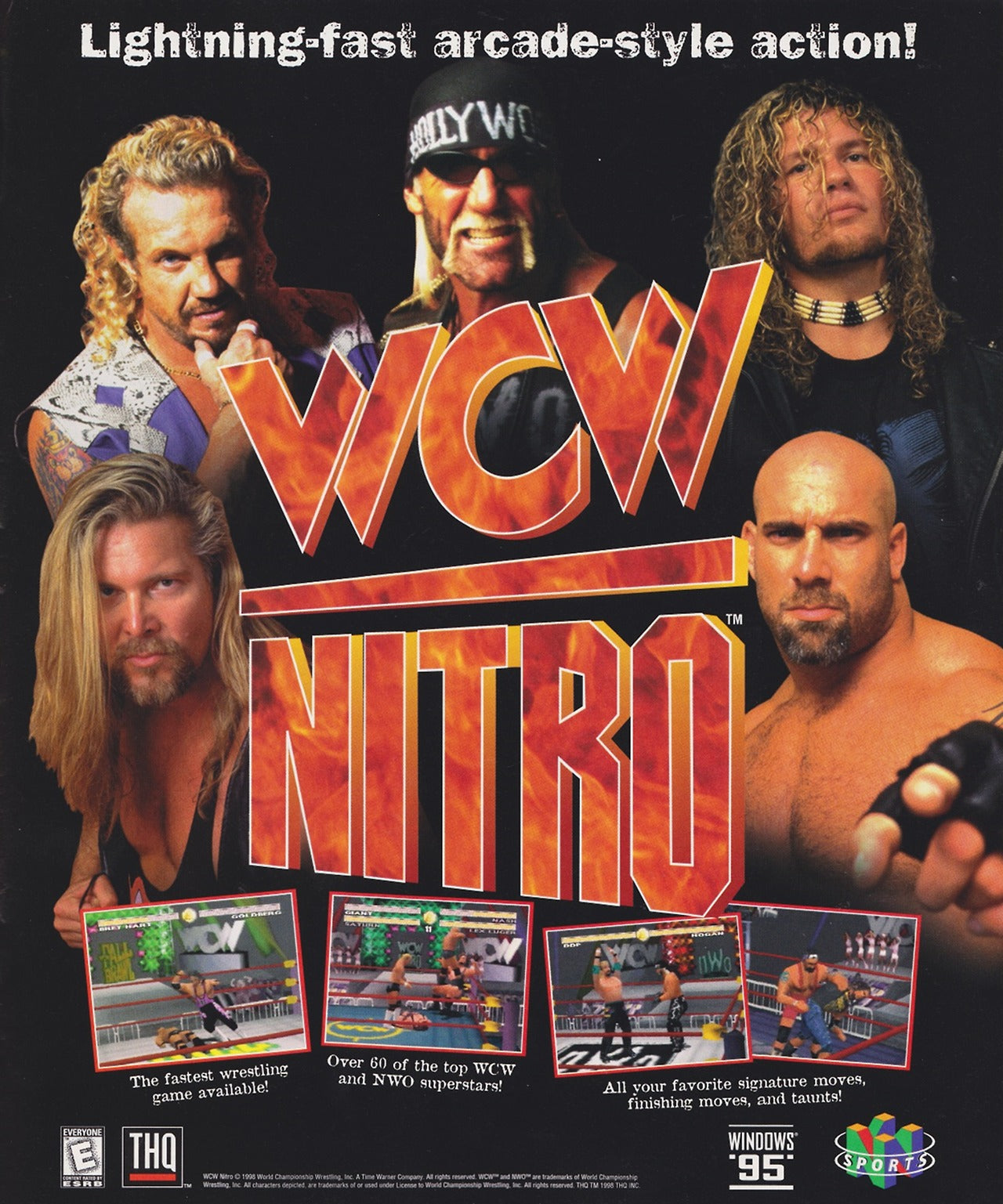 wcw nitro game ad