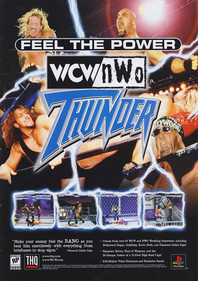 WCW Thunder Game Ad