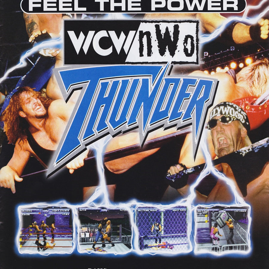 wcw thunder game ad PWcatalog