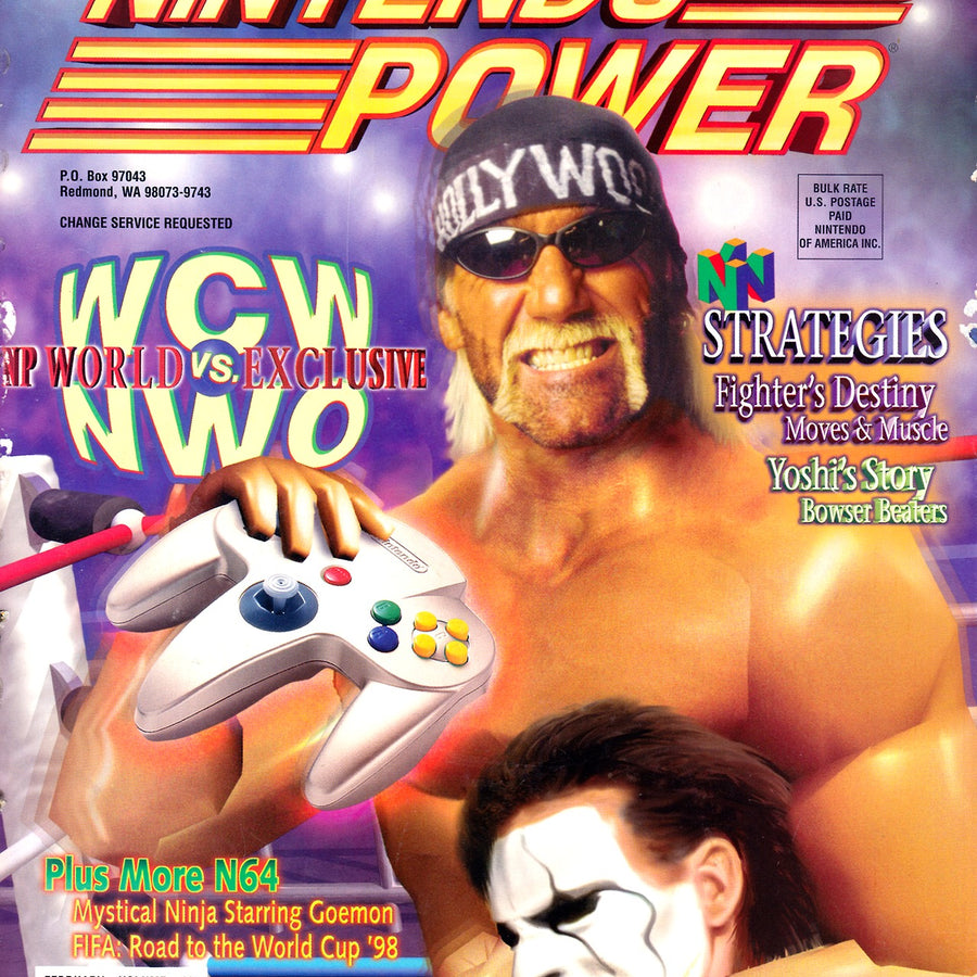 Nintendo Power Magazine Volume 105 1998 February Magazine PWcatalog