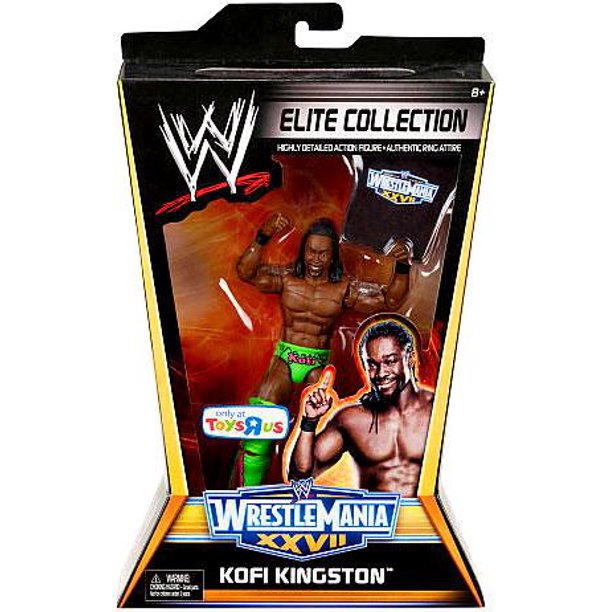 WWE Mattel WrestleMania XXVII Kofi Kingston [Exclusive] Action & Toy Figures PWcatalog