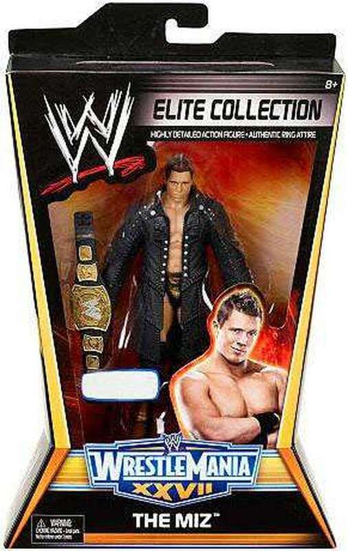 WWE Mattel WrestleMania XXVII The Miz [Exclusive] Action & Toy Figures PWcatalog