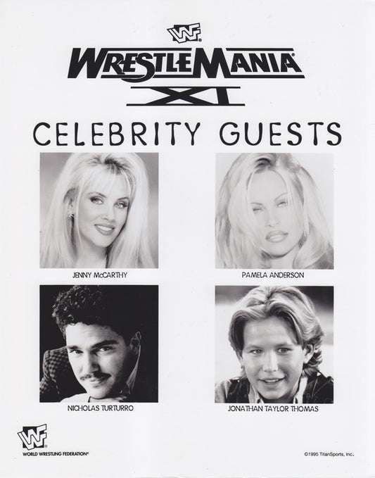 WWF-Promo-Photos1995-Wrestlemania-XI-Celebrity-Guests-