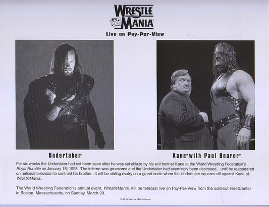 WWF-Promo-Photos1998-Wrestlemania-14-Undertaker-vs.-Kane-