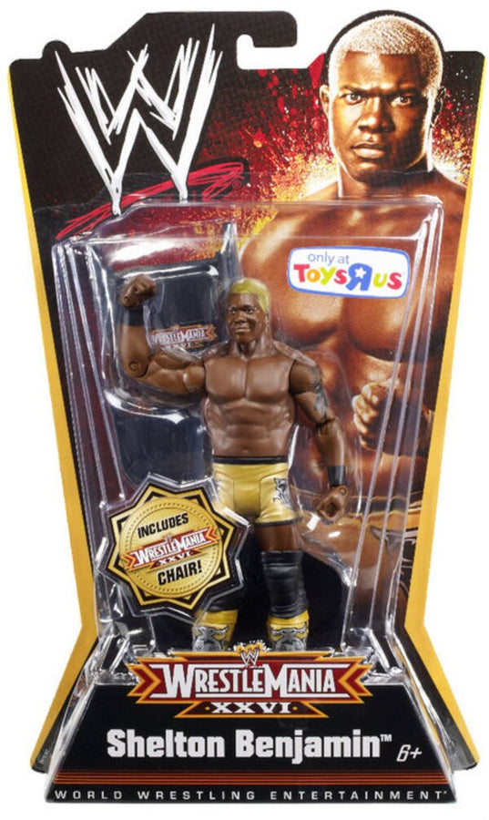 WWE Mattel WrestleMania XXVI Shelton Benjamin [Exclusive] Action & Toy Figures PWcatalog