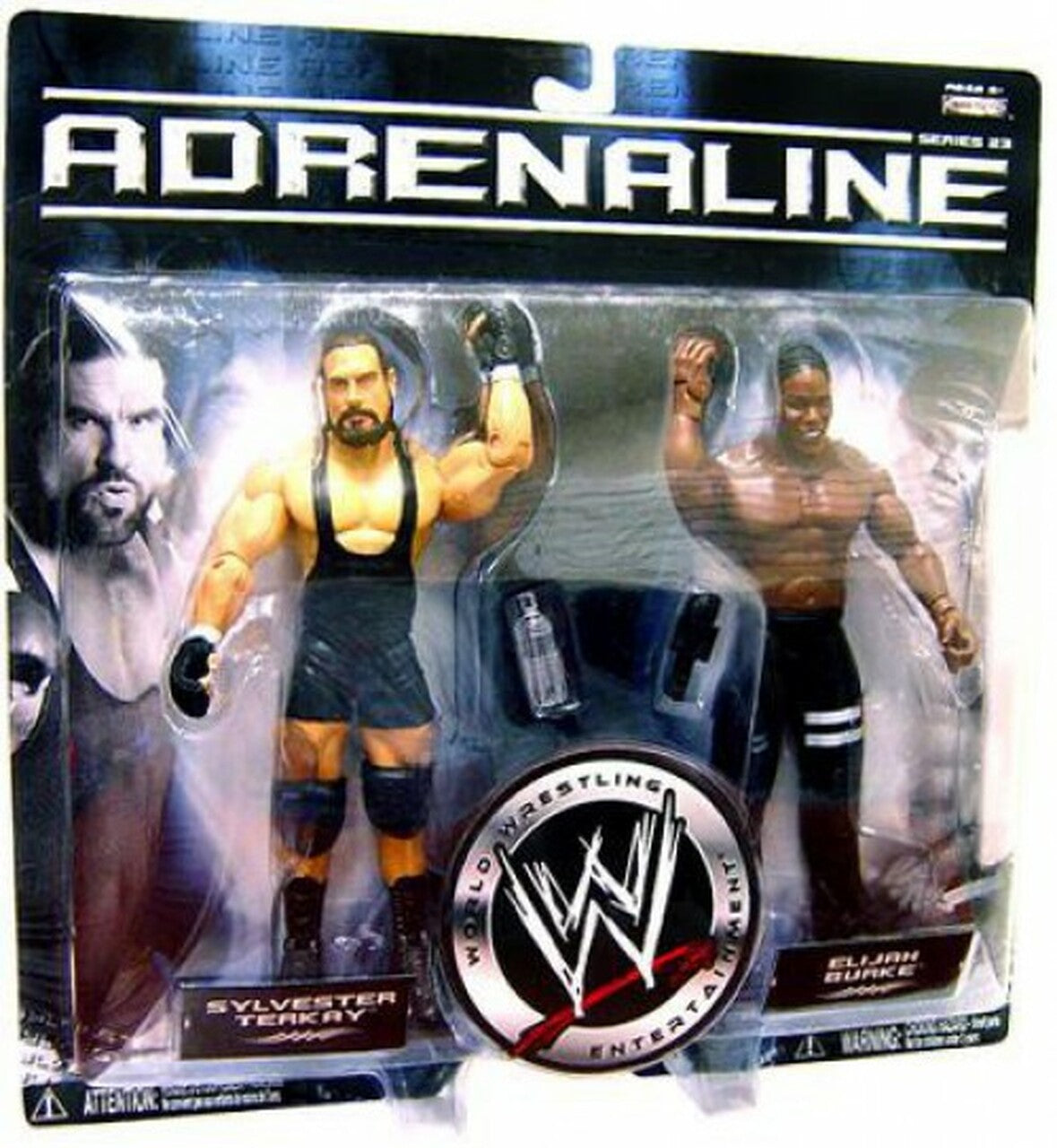 WWE Jakks Pacific Adrenaline 23 Sylvester Terkay & Elijah Burke