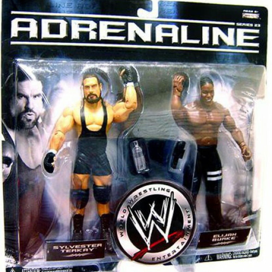 WWE Jakks Pacific Adrenaline 23 Sylvester Terkay & Elijah Burke Action & Toy Figures PWcatalog