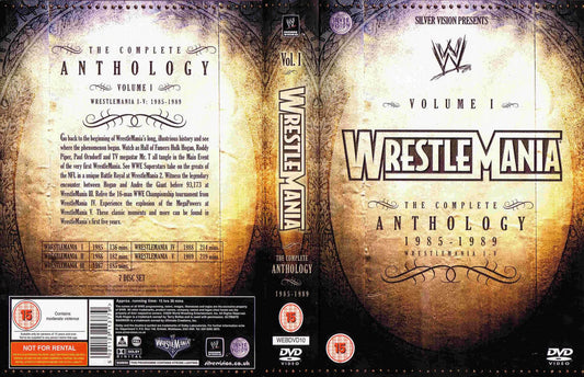 wrestlemania the complete anthology volume i 1985 1989 DVDs & Videos Pwcatalog