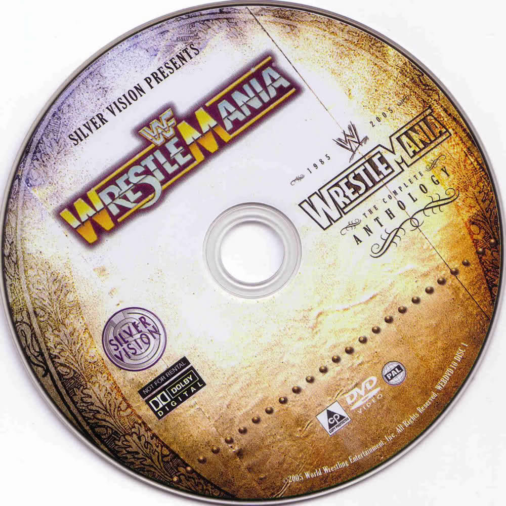 wrestlemania the complete anthology volume i 1985 1989 DVDs & Videos Pwcatalog