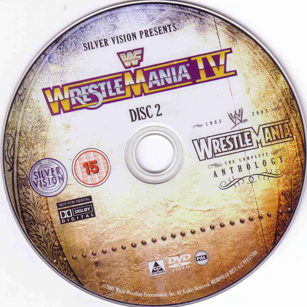 wrestlemania the complete anthology volume i 1985 1989 DVDs & Videos Pwcatalog