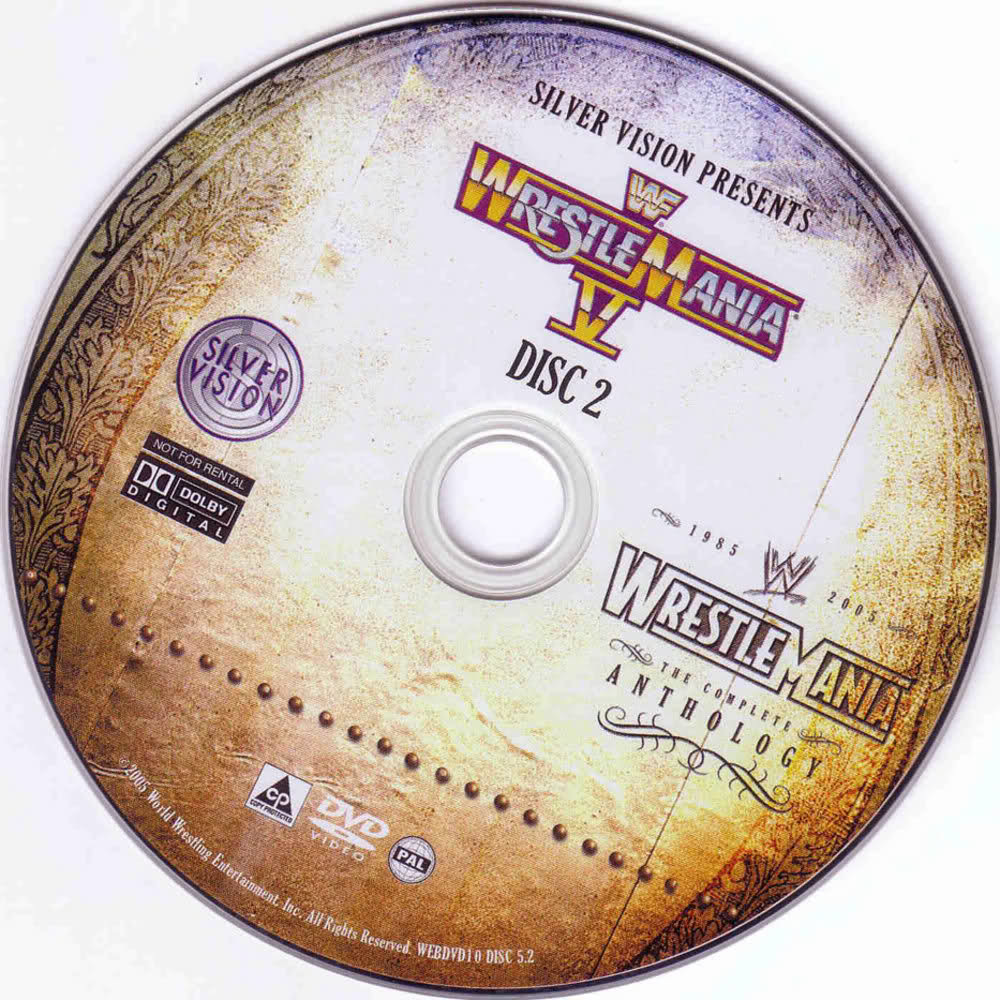 wrestlemania the complete anthology volume i 1985 1989 DVDs & Videos Pwcatalog