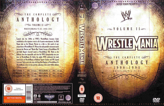 wrestlemania the complete anthology volume ii 1990 1995 DVDs & Videos Pwcatalog