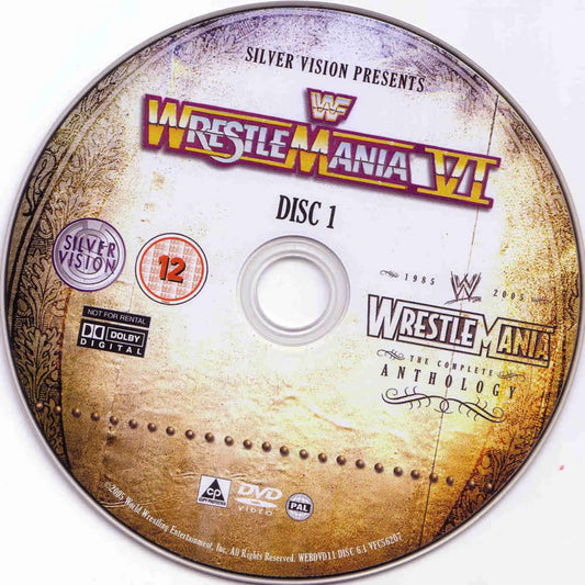 wrestlemania the complete anthology volume ii 1990 1995 DVDs & Videos Pwcatalog
