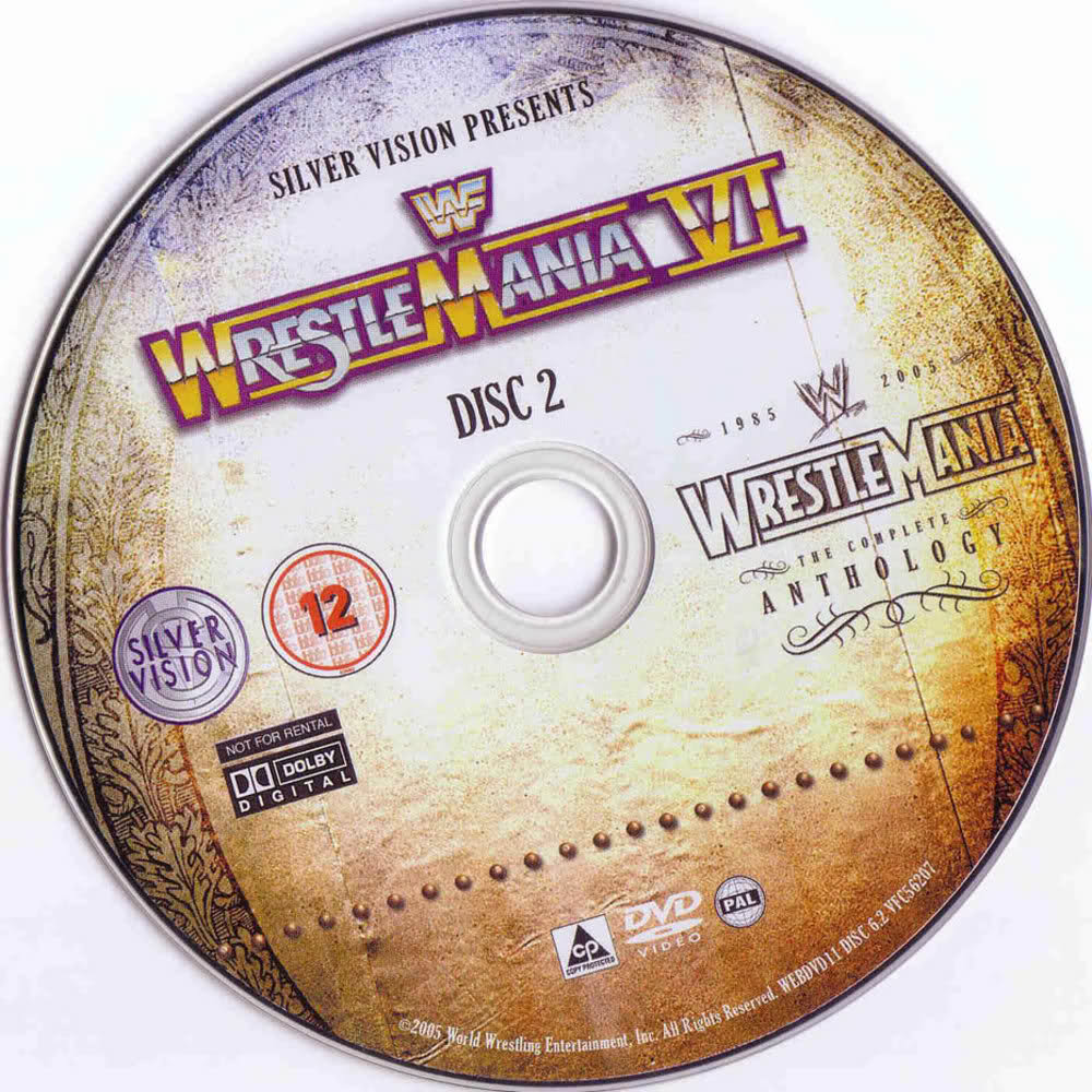 wrestlemania the complete anthology volume ii 1990 1995 DVDs & Videos Pwcatalog