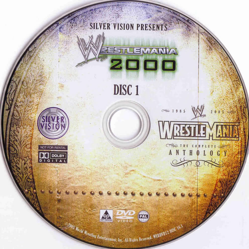 wrestlemania the complete anthology volume iii 1996 2001 DVDs & Videos Pwcatalog