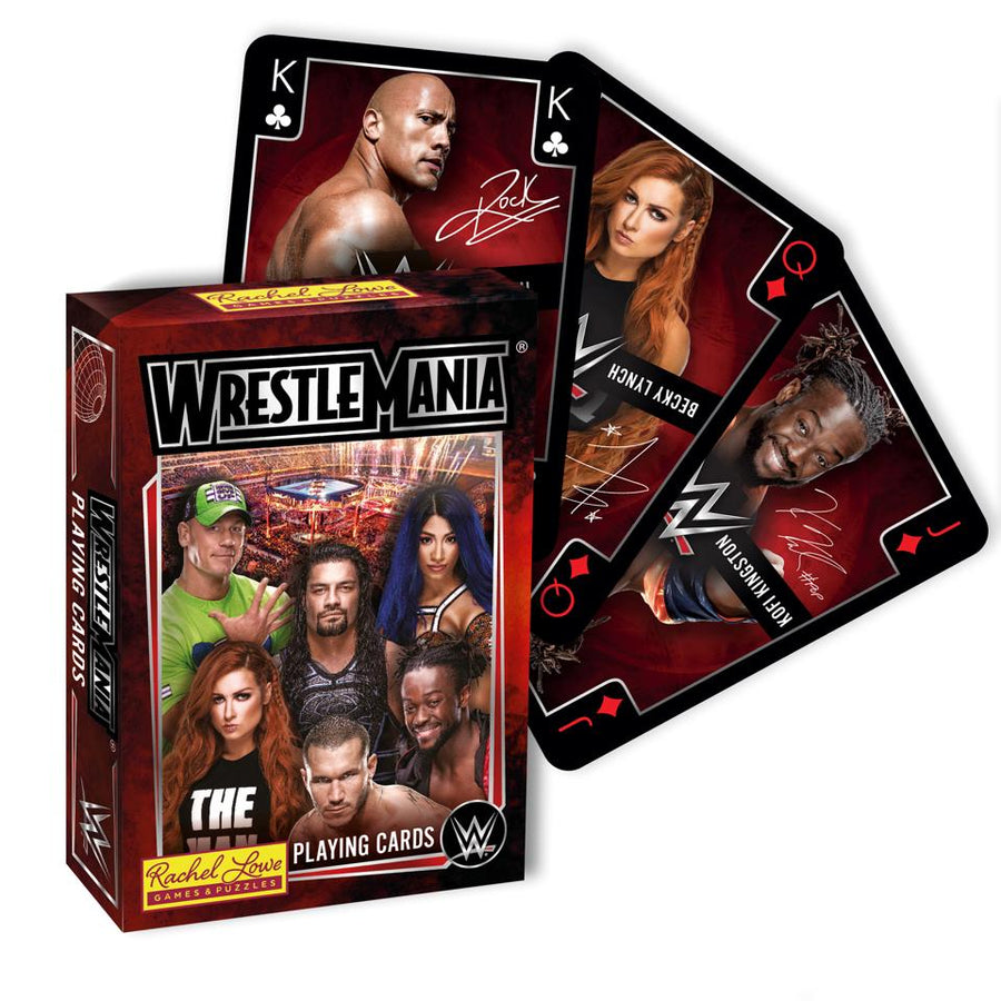 wrestlemania Poker playing card PWcatalog