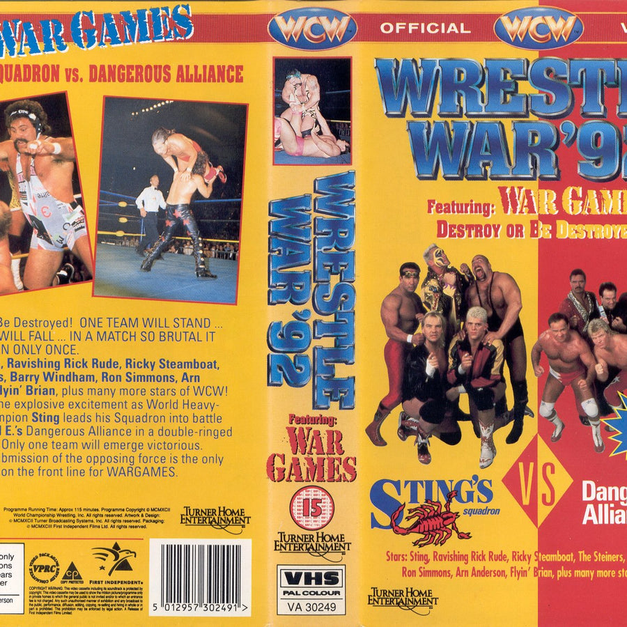 wrestlewar 1992 DVDs & Videos Pwcatalog