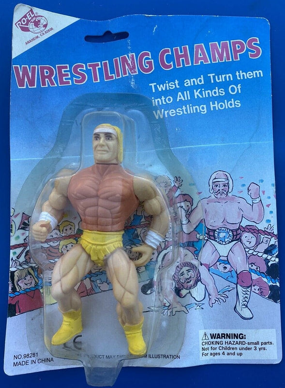 Ro-El Wrestling Champs A-Champ [Hulk Hogan] Action & Toy Figures PWcatalog