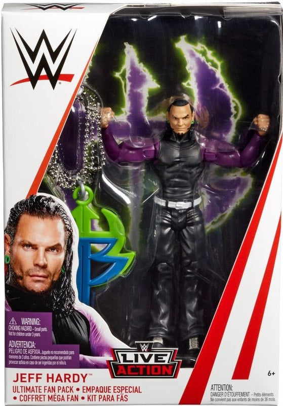 WWE Mattel Ultimate Fan Packs 2 Jeff Hardy Ultimate Fan Pack [Unreleased] Action & Toy Figures PWcatalog