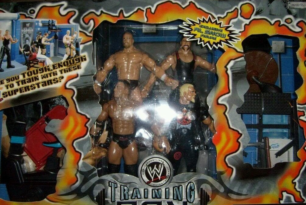 WWE Jakks Pacific Training Day [With Stone Cold Steve Austin, The Rock, Al Snow & Scott Steiner]