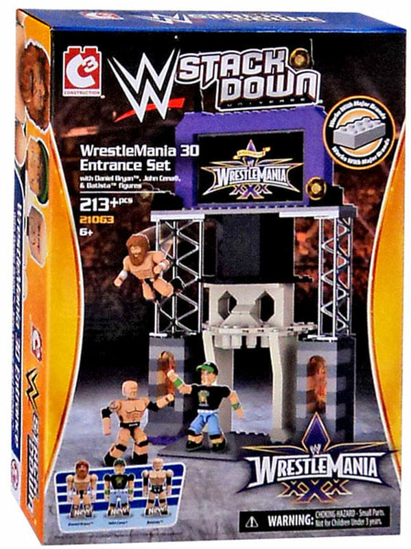 WWE Bridge Direct StackDown 1 WrestleMania XXX Entrance Set [Exclusive] Action & Toy Figures PWcatalog