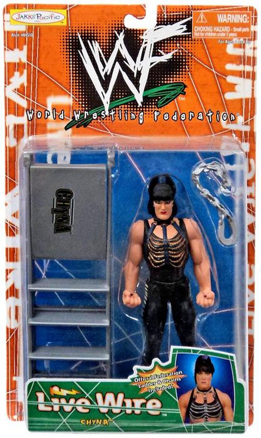 1998 WWF Jakks Pacific Live Wire Series 1 Chyna [Exclusive] Action & Toy Figures PWcatalog