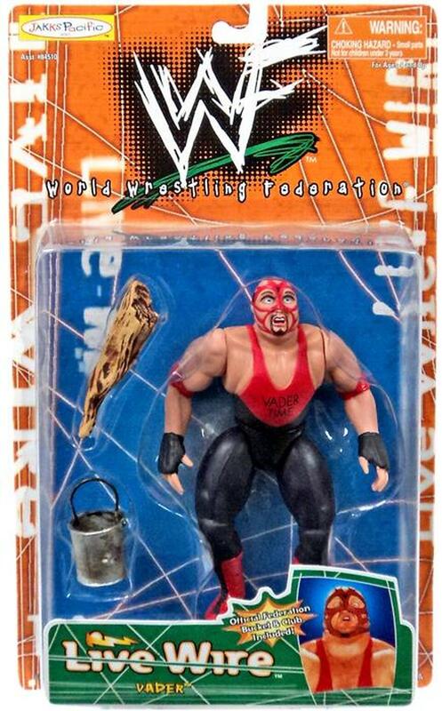 1998 WWF Jakks Pacific Live Wire Series 1 Vader [Exclusive] Action & Toy Figures PWcatalog