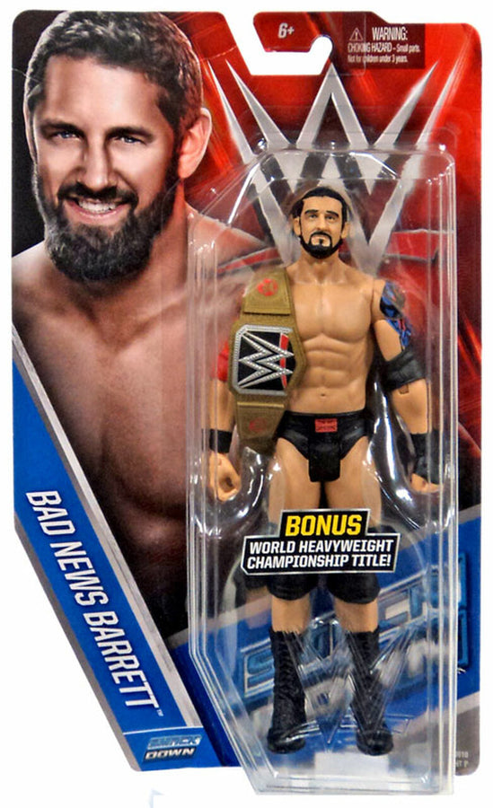 WWE Mattel Basic Series 58 Bad News Barrett [Chase] Action & Toy Figures PWcatalog