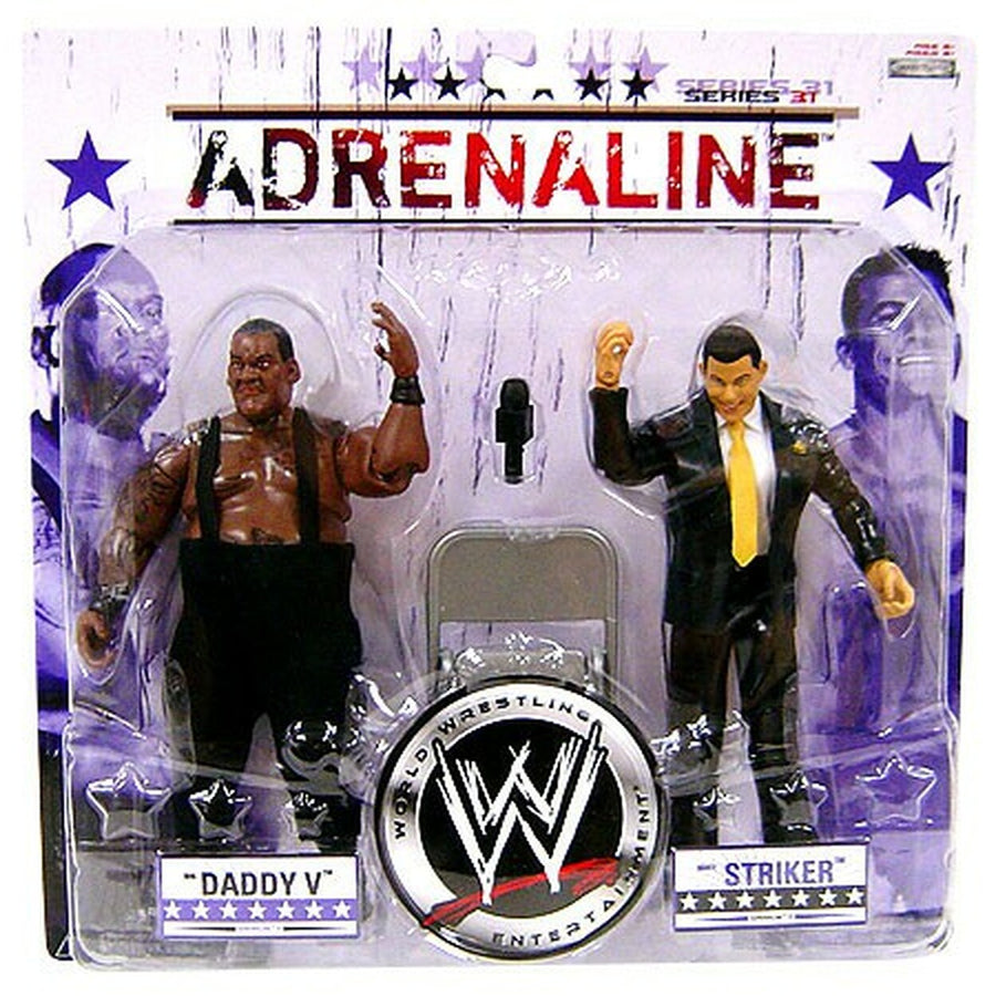 WWE Jakks Pacific Adrenaline 31 Big Daddy V & Matt Striker Action & Toy Figures PWcatalog