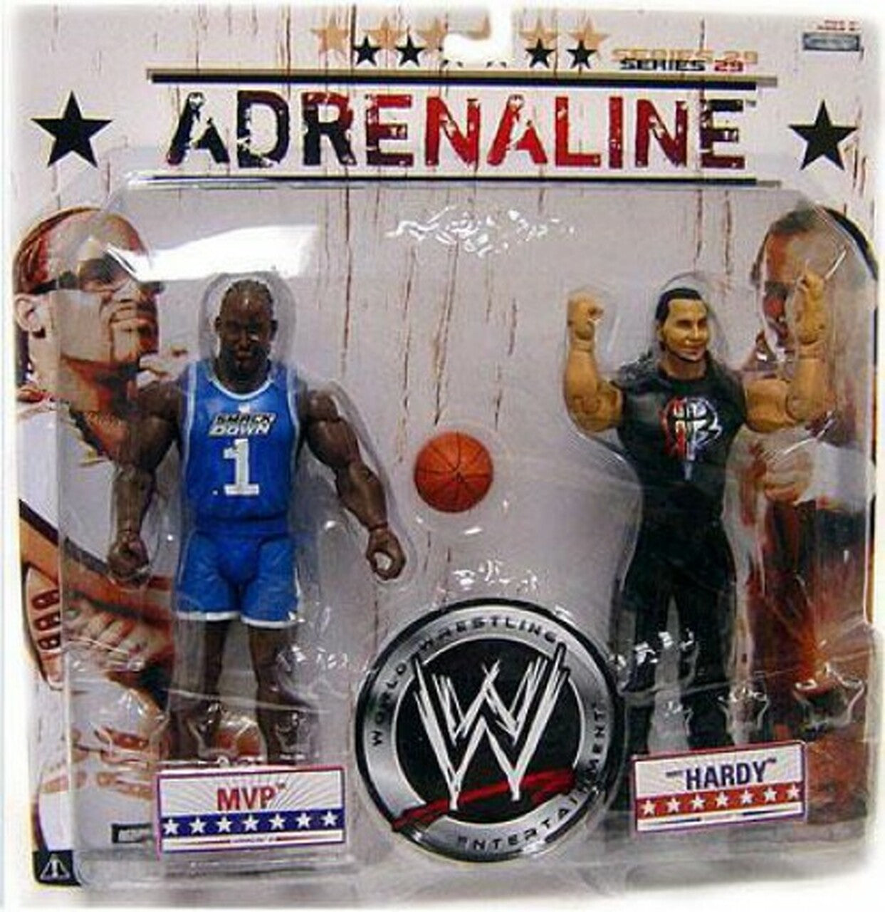 WWE Jakks Pacific Adrenaline 29 MVP & Matt Hardy