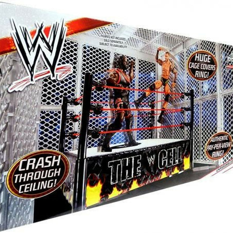 WWE Mattel The Cell Playset Action & Toy Figures PWcatalog