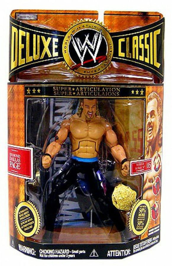 WWE Jakks Pacific Deluxe Classic Superstars 5 Diamond Dallas Page Action & Toy Figures PWcatalog