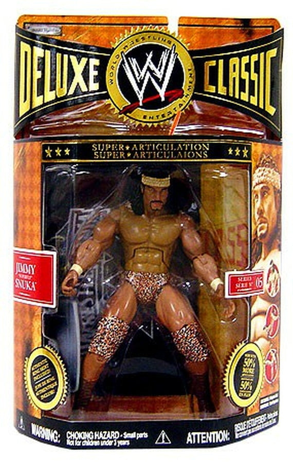WWE Jakks Pacific Deluxe Classic Superstars 5 Jimmy "Superfly" Snuka