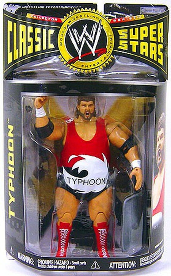 WWE Jakks Pacific Classic Superstars 17 Typhoon Action & Toy Figures PWcatalog